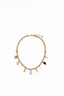 COLLANA CHARMS BLU