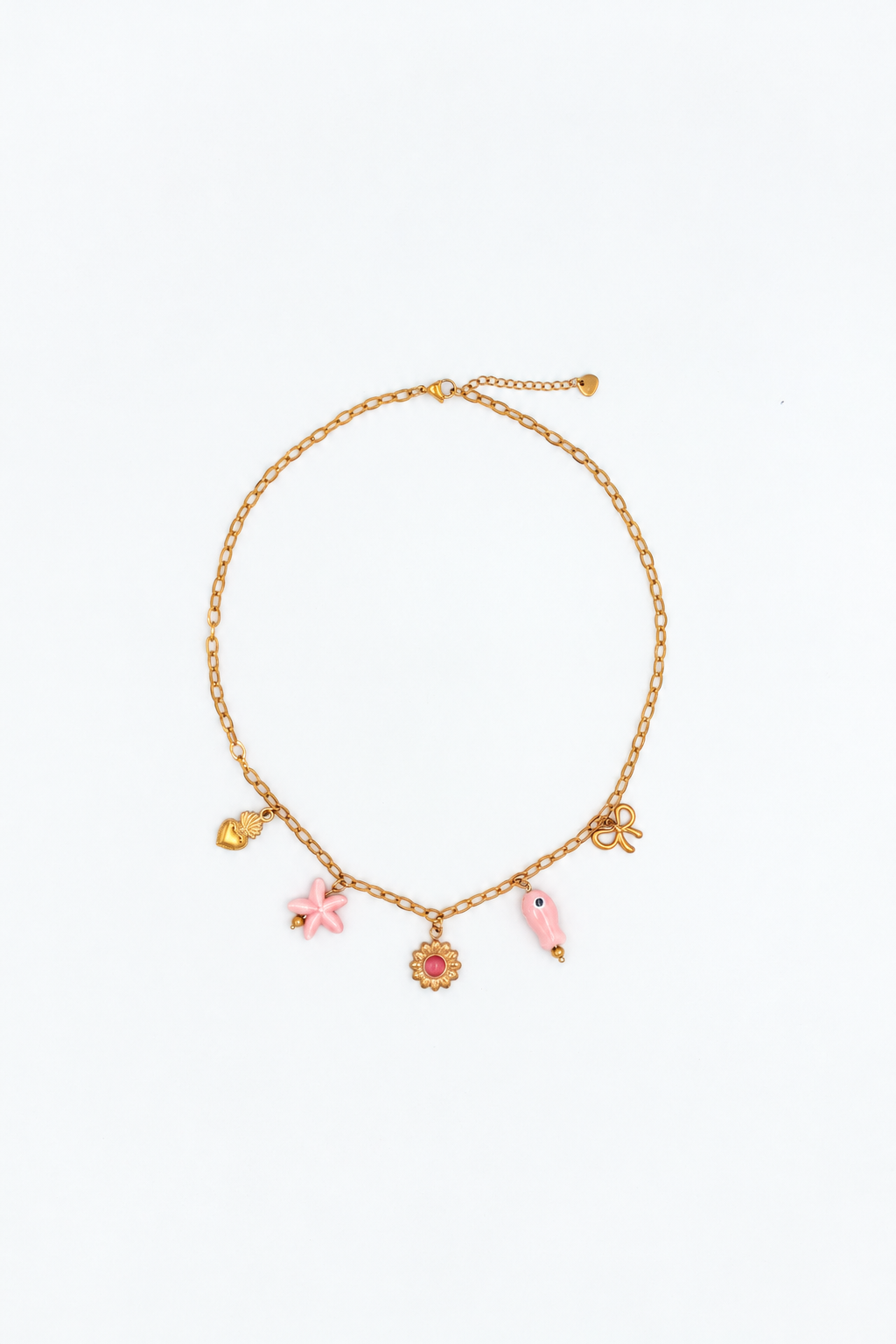 COLLANA CHARMS PINK