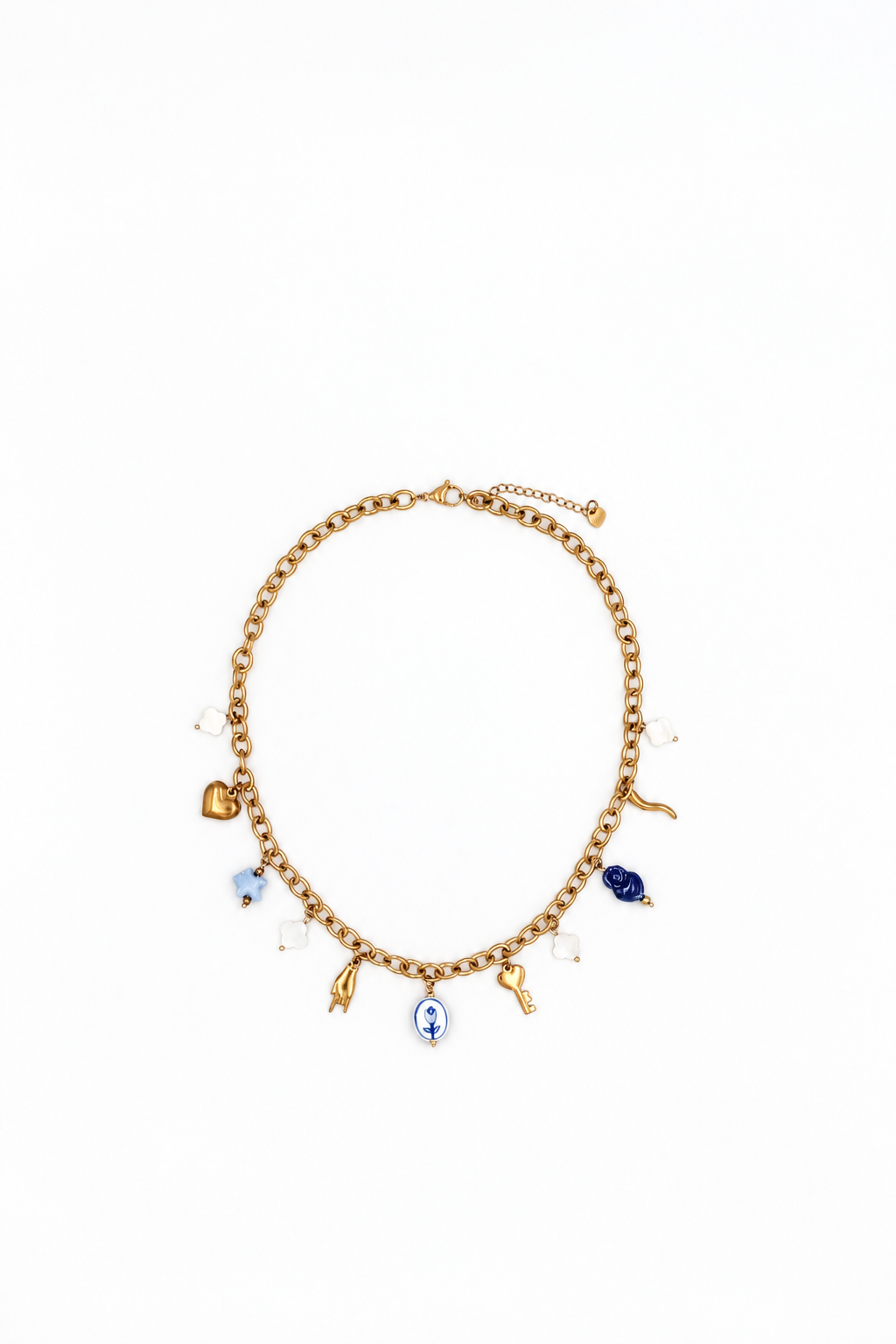 COLLANA CHARMS BLU Immagine principale del prodotto