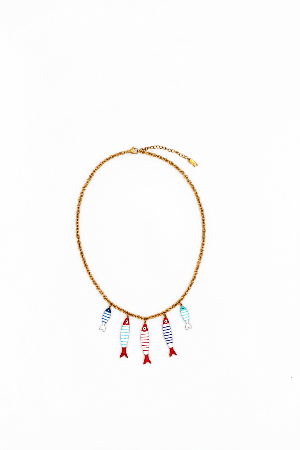 COLLANA CHARMS PESCIOLINI Immagine principale del prodotto