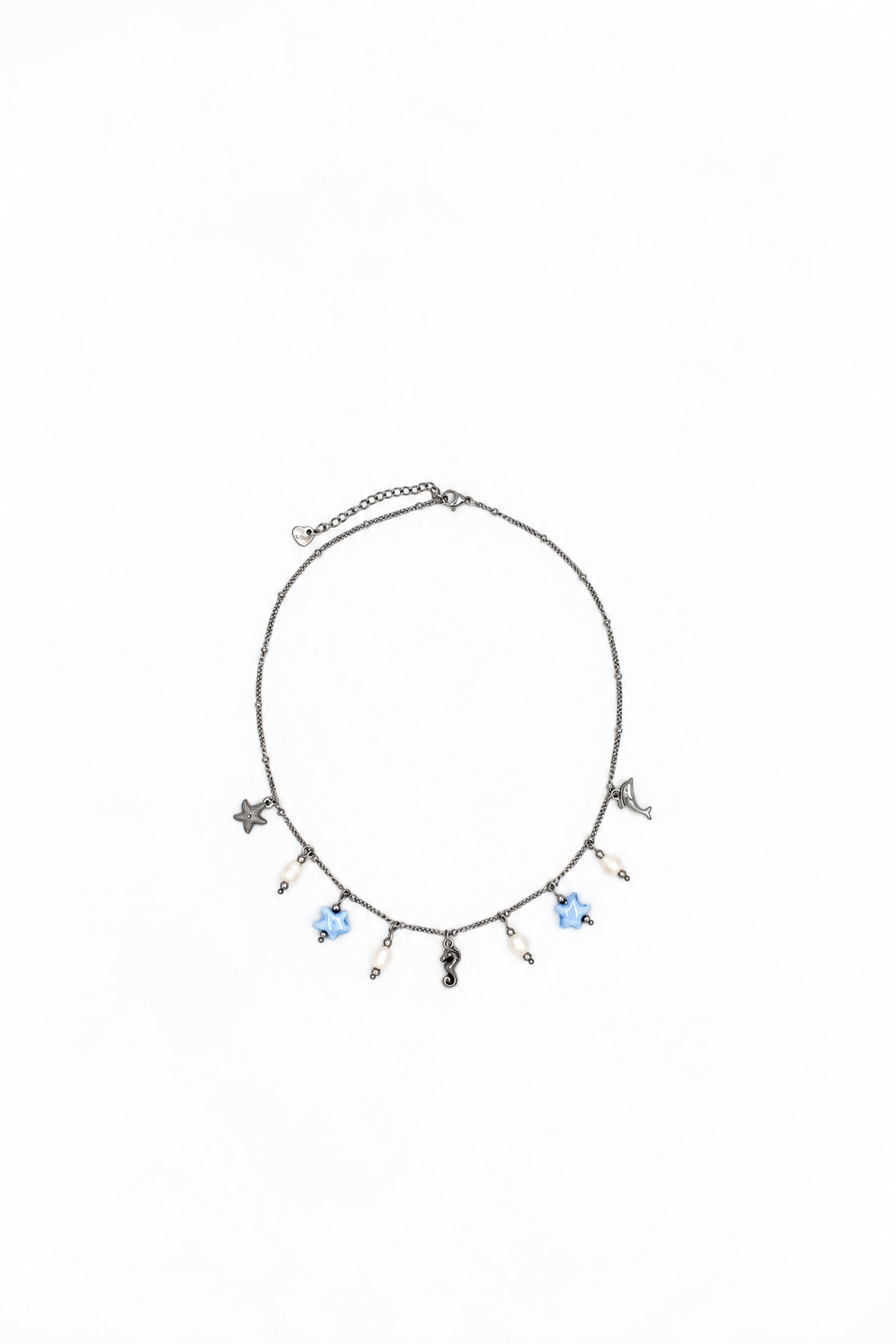 COLLANA CHARMS AZZURRA Immagine principale del prodotto