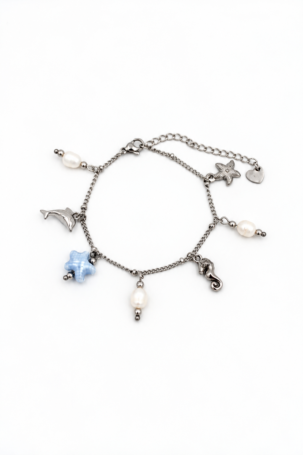 BRACCIALE CHARMS AZZURRO