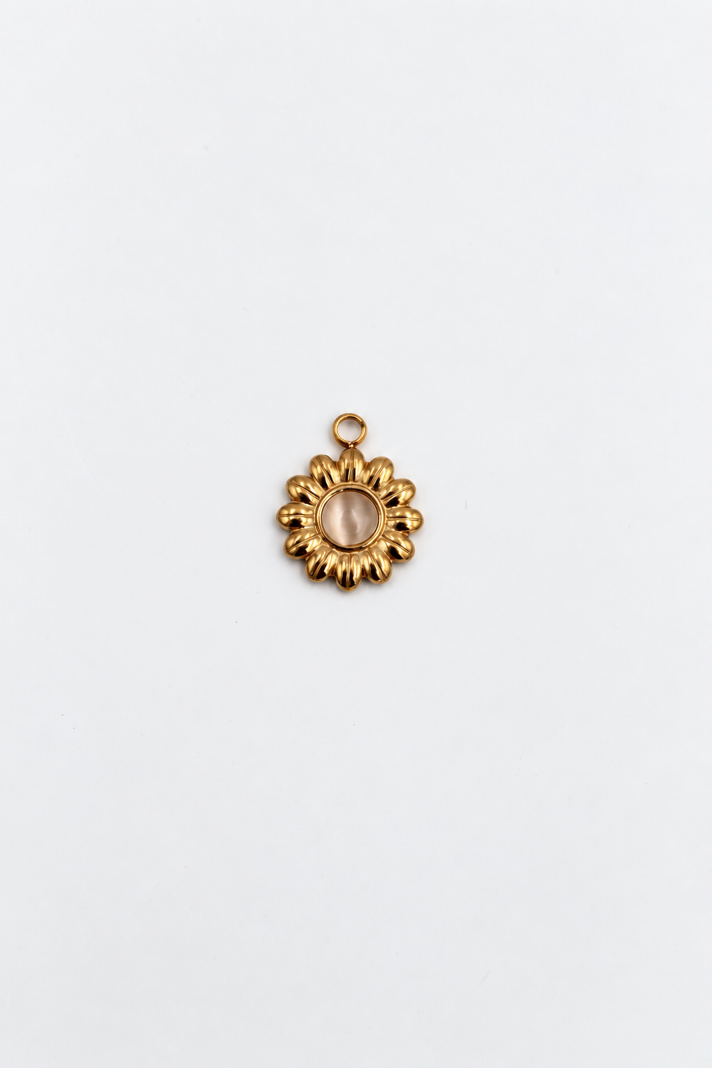 CHARM FIORE CON DETTAGLIO PIETRA