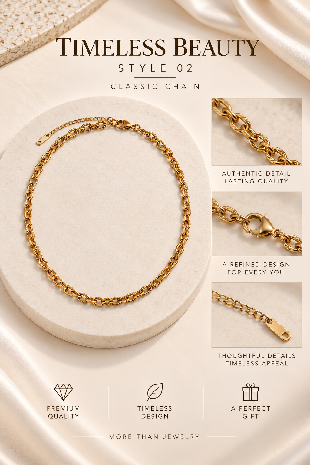 Collana Classic Chain Immagine principale del prodotto
