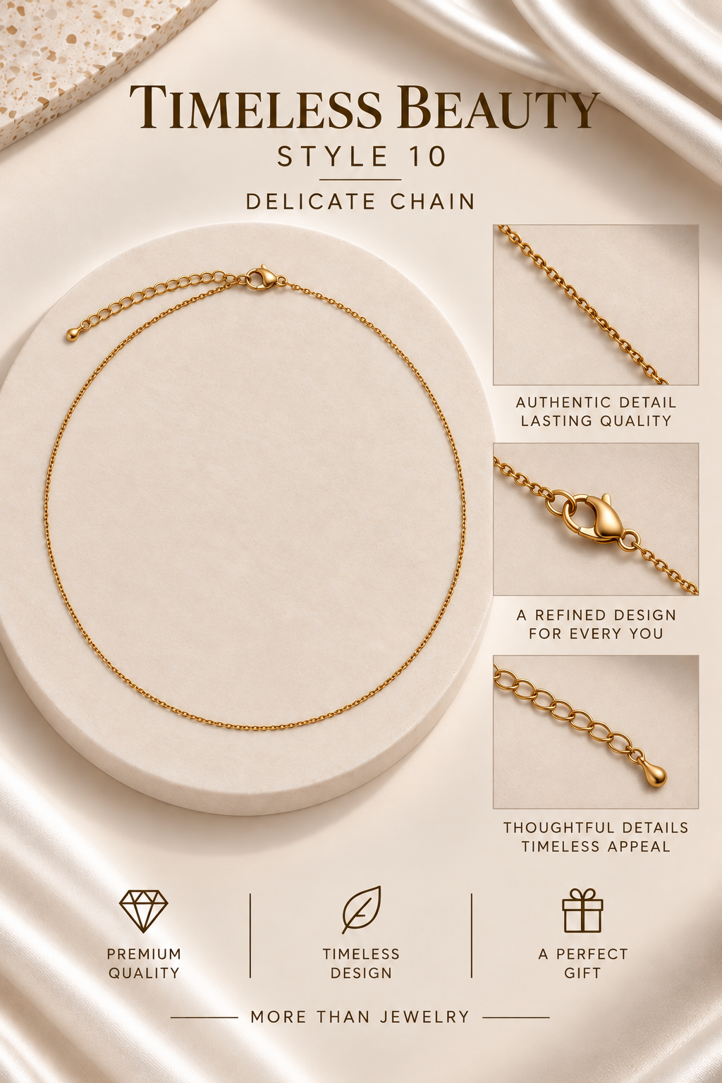 Collana Delicate Chain Immagine principale del prodotto