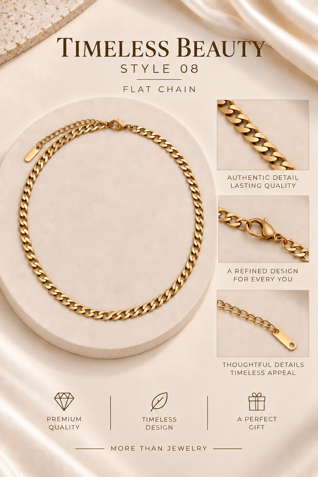 Collana Flat Chain