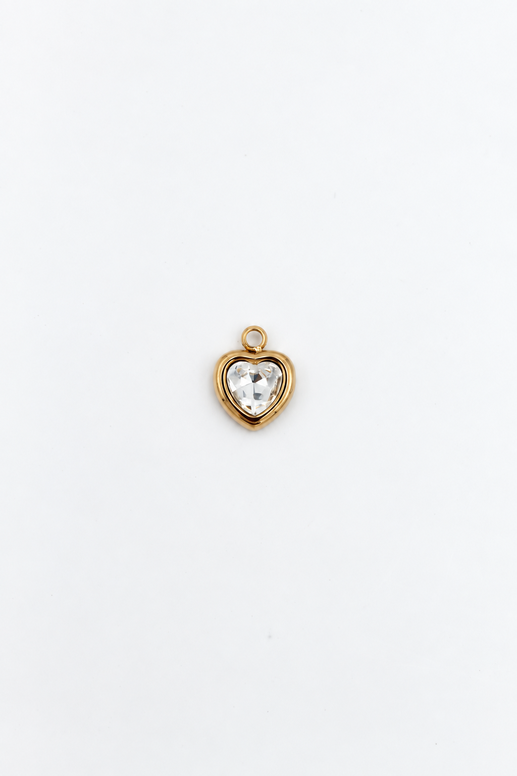 CHARM CUORE CON STRASS