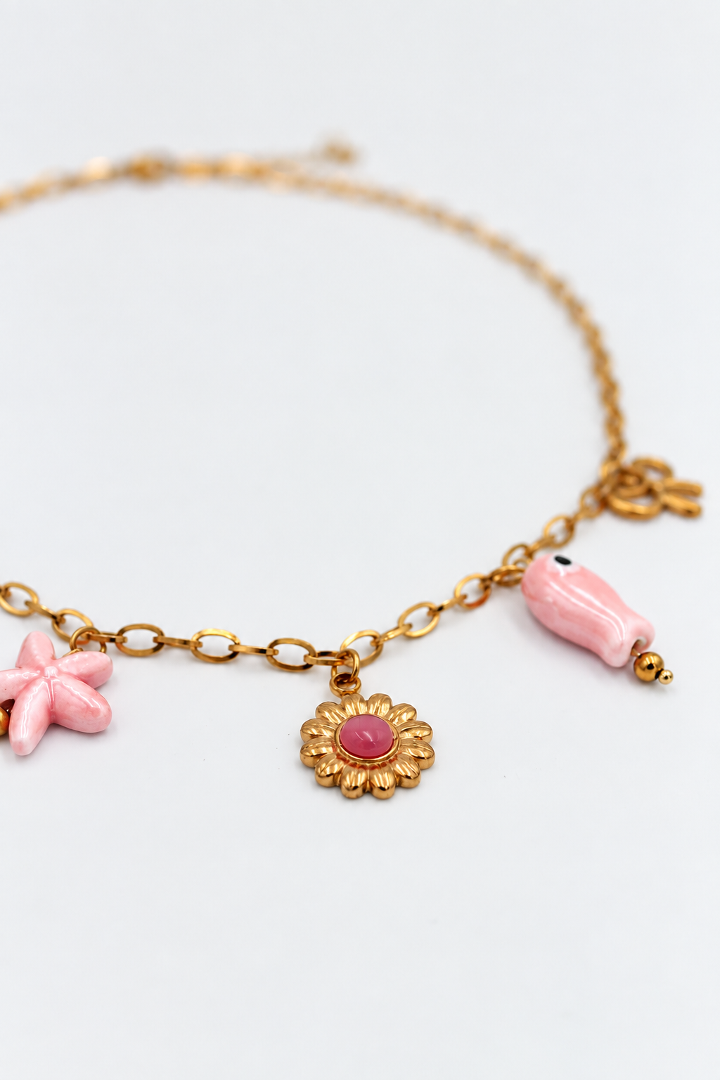 COLLANA CHARMS PINK Immagine secondaria del prodotto