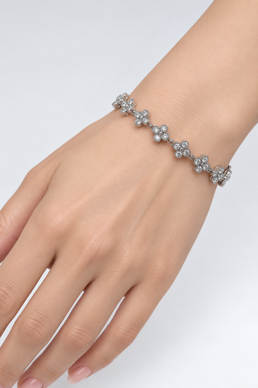 BRACCIALE CRYSTAL FLOWERS Immagine secondaria del prodotto