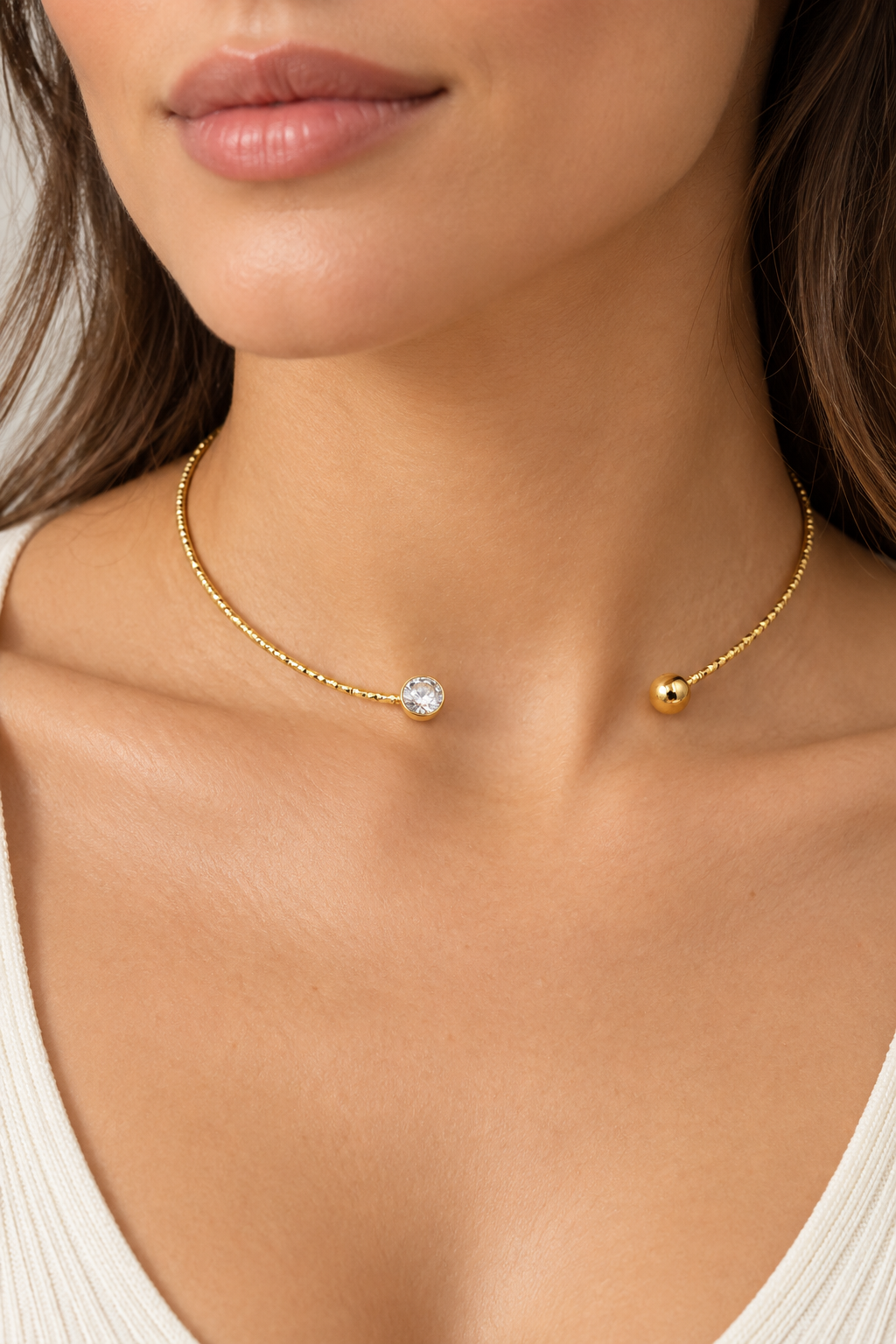 COLLANA RIGIDA RIFLESSI